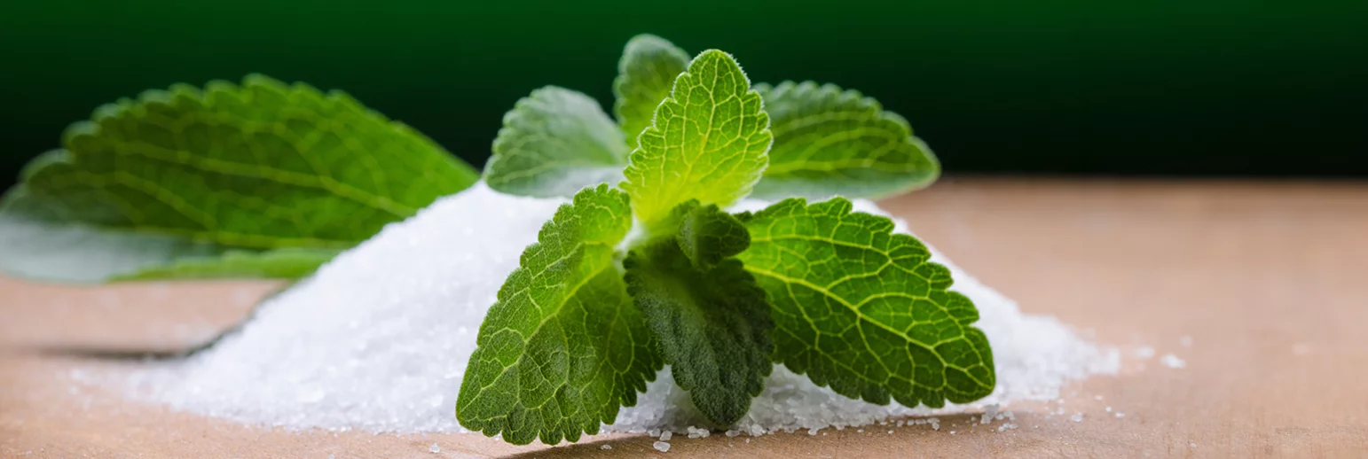 Stevia as a natural sugar alternative 